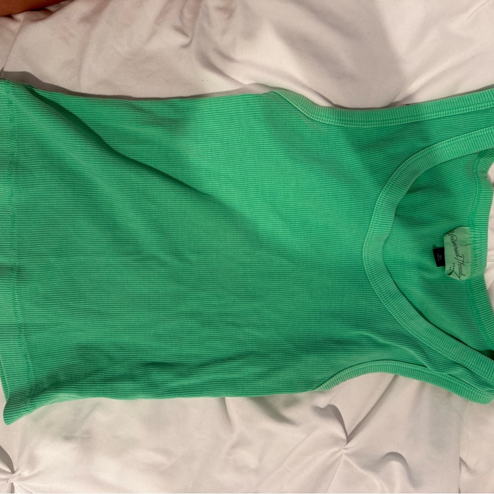 Universal Thread Green Tank Top Classic Cotton